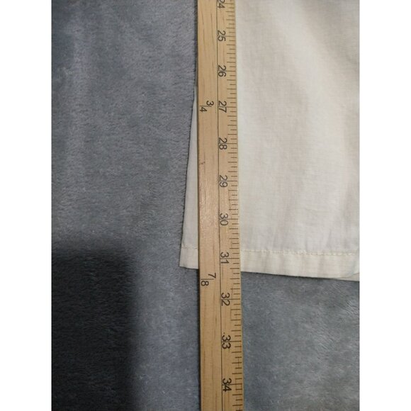Vintage Ralph Lauren Pants Womens 4 Cream Cargo Ripstop Utility Gorpcore 90s - Picture 5 of 7